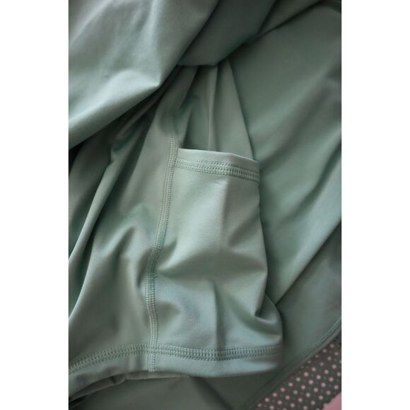 RLX Ralph Lauren Women's Sz XS Green Eyelet Tennis Pickleball Golf Skort - Picture 10 of 13